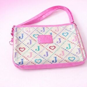 Justice Pink Heart Shoulder Bag – Sparkly Valentine’s Day Purse